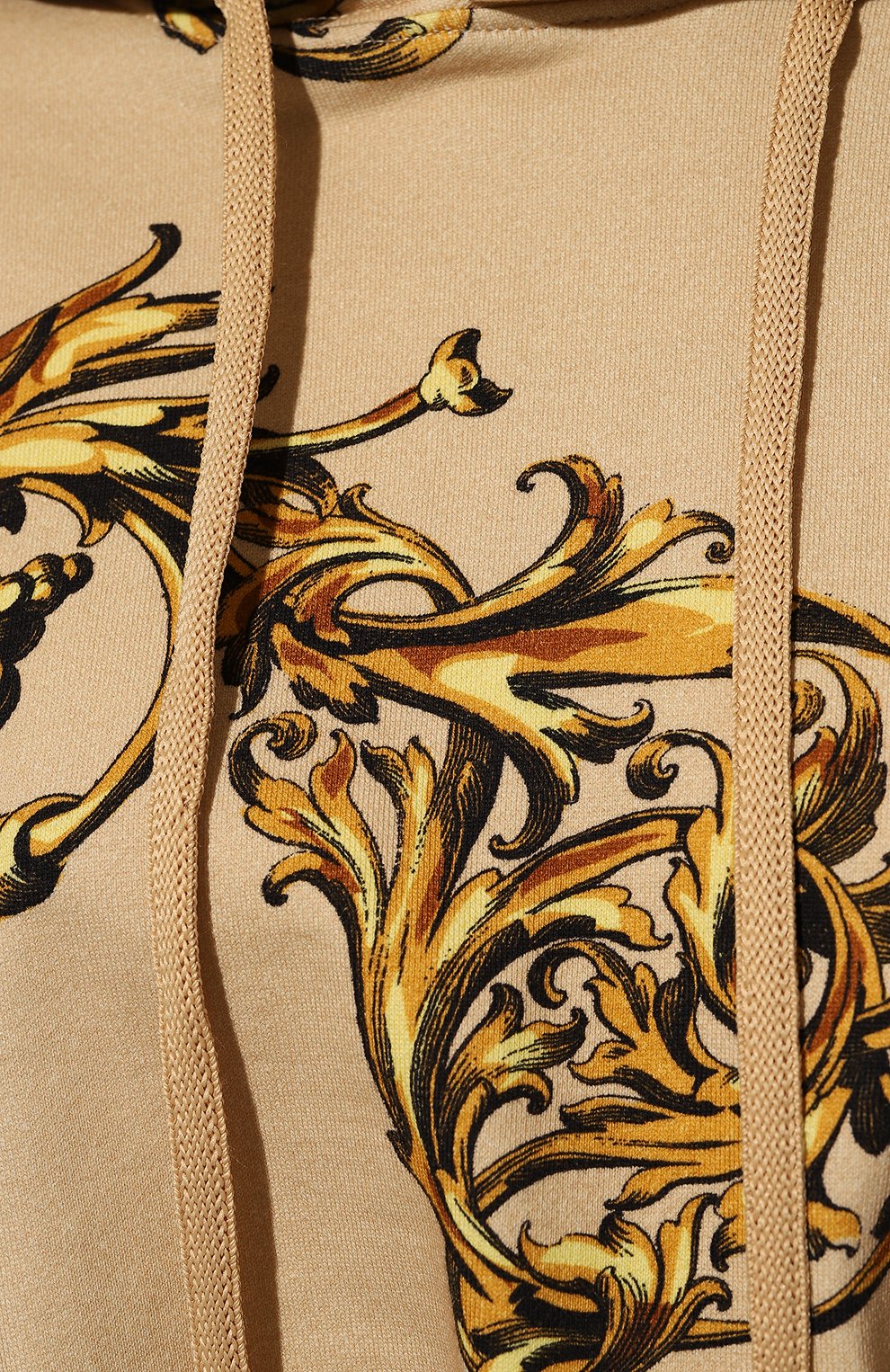 Хлопковое худи VERSACE JEANS COUTURE, арт. 72HAI314-72DP314 FELPA PRINT GARLAND 712+948/FS019, фото 5