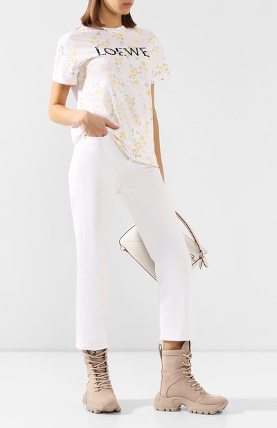 Хлопковая футболка LOEWE, арт. S540333XAR, фото 2