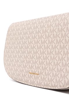 Женская сумка lydia medium MICHAEL MICHAEL KORS кремового цвета, арт. 30R5GL0M2B | Фото 3 (Размер: medium; Материал: Канва, Экокожа)