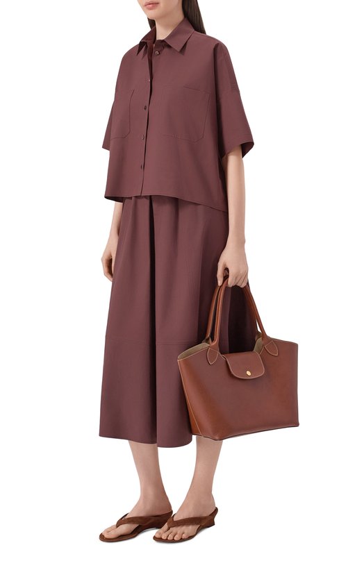 Сумка-тоут Épure large Longchamp 10346HYZ/HYZ Коричневый  10346HYZ/HYZ Фото 3