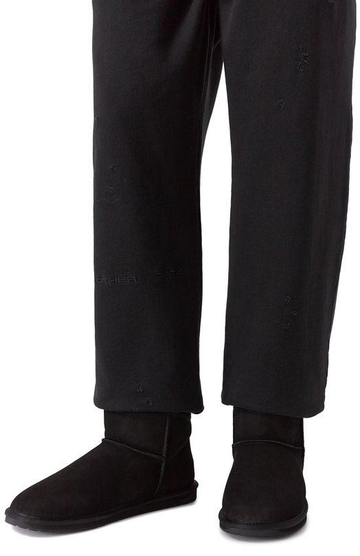 Замшевые угги Aarons EMU Australia M13071 Чёрный  M13071 Фото 3