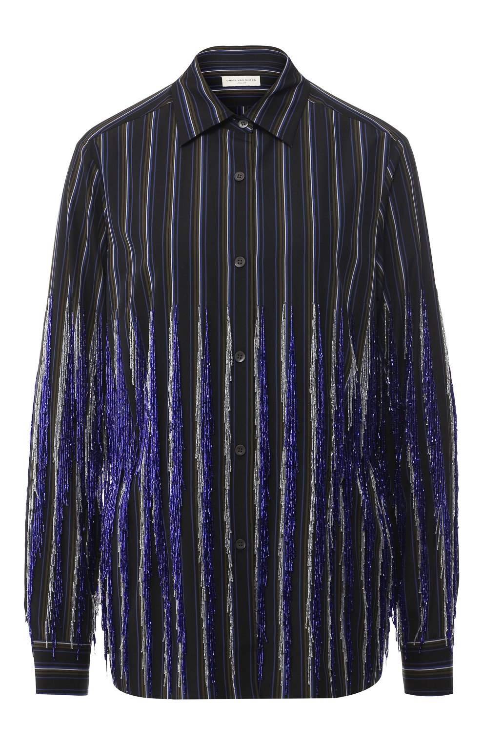 Хлопковая блузка DRIES VAN NOTEN, арт. 191-30715-7046, фото 1