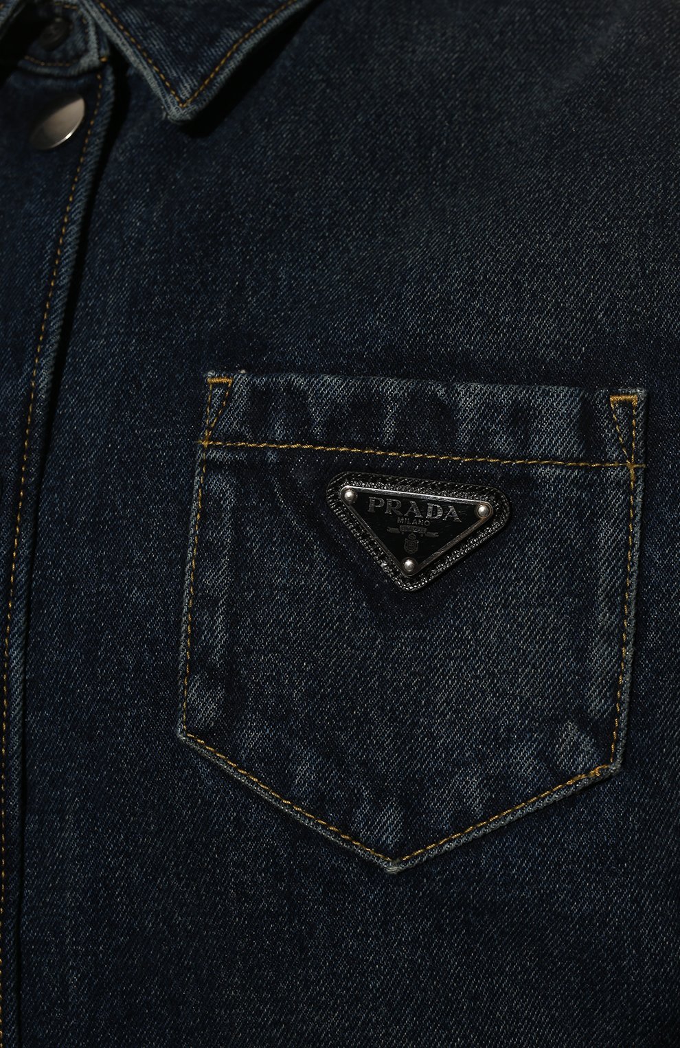 Джинсовая рубашка PRADA, арт. GFC040-10UJ-F0008-212, фото 5
