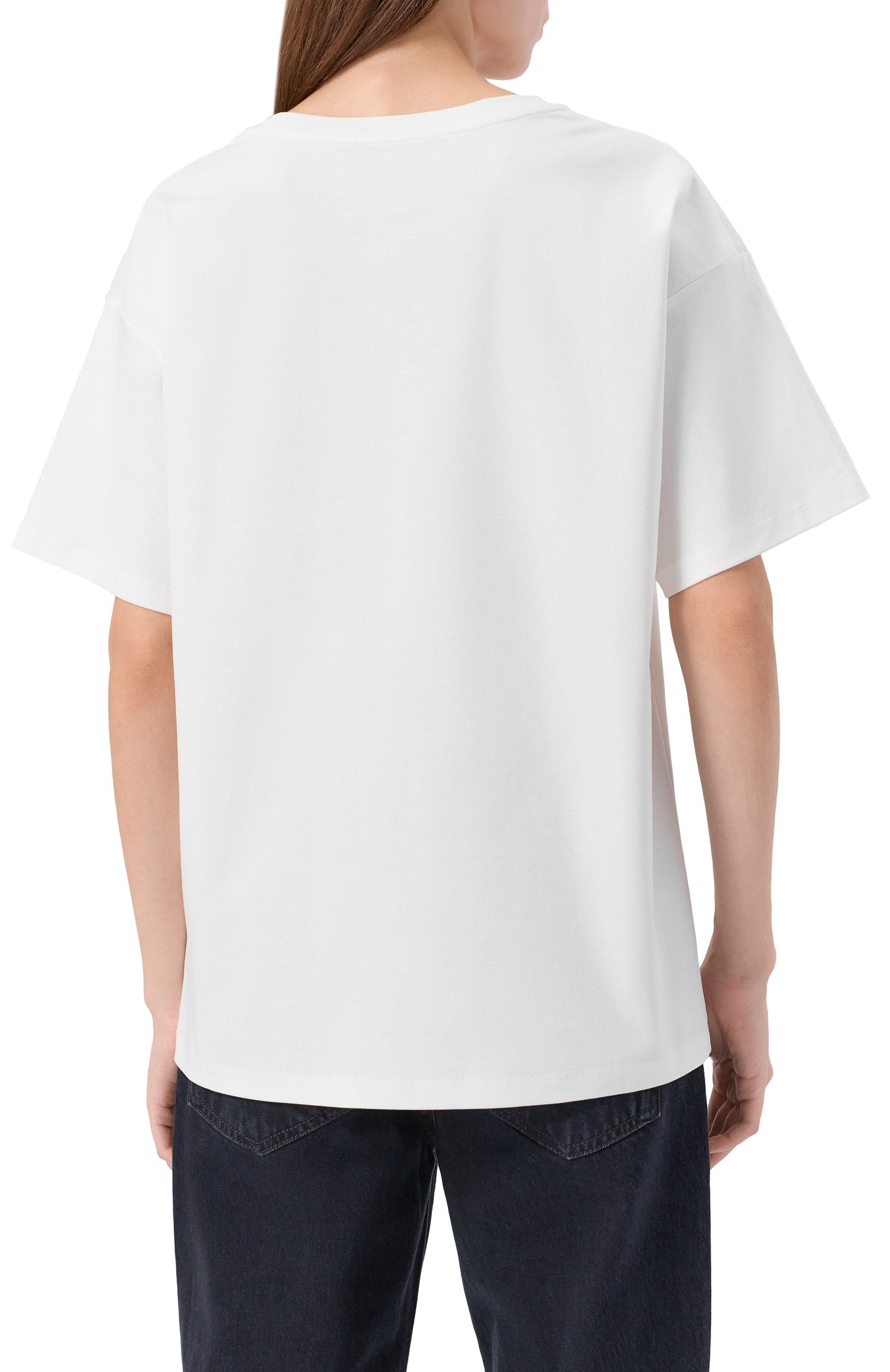 Хлопковая футболка LESYANEBO, арт. LN04H-007_CHI, фото 4