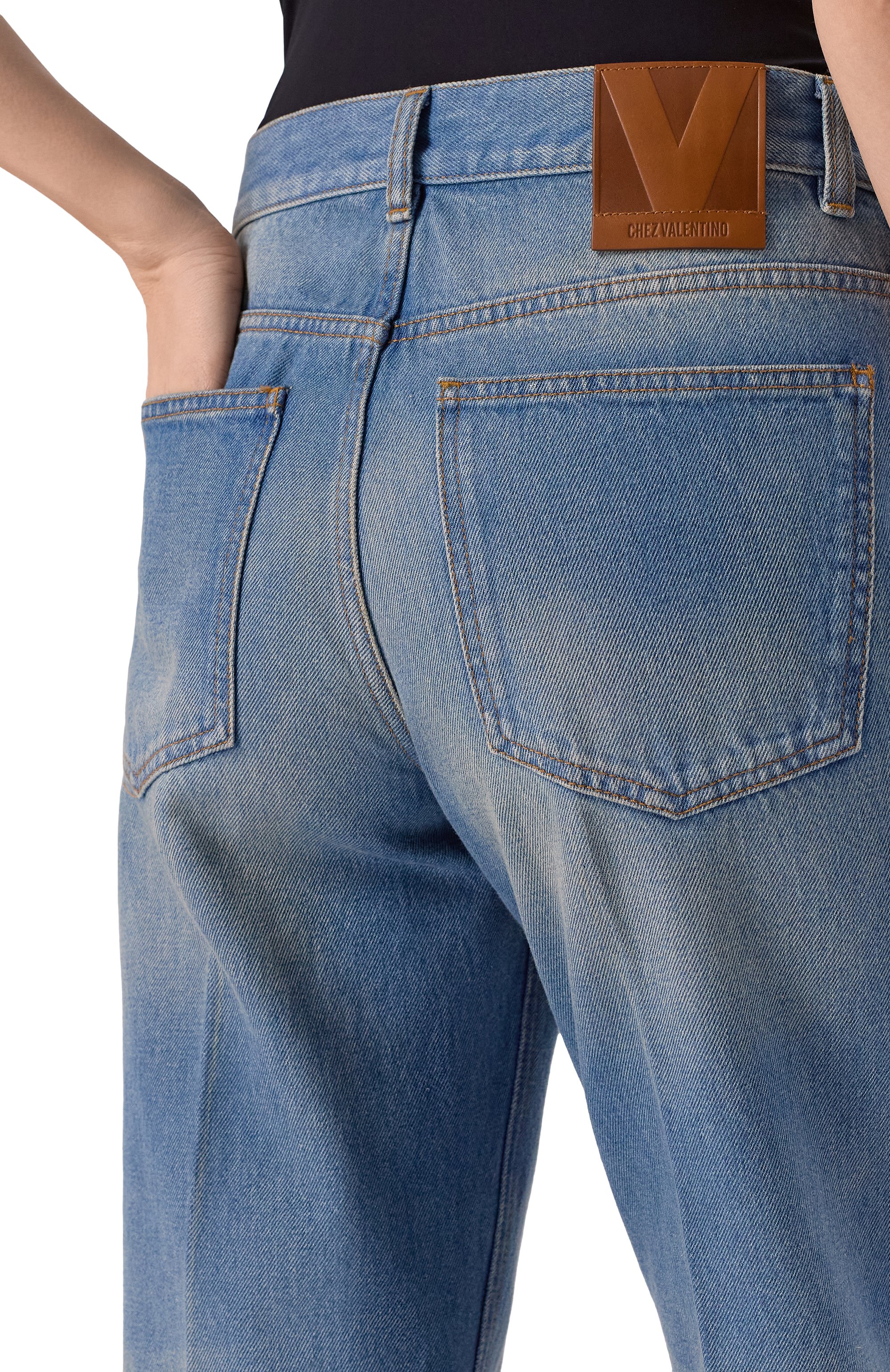 Джинсы VALENTINO, арт. 6B3DD18X94V, фото 5