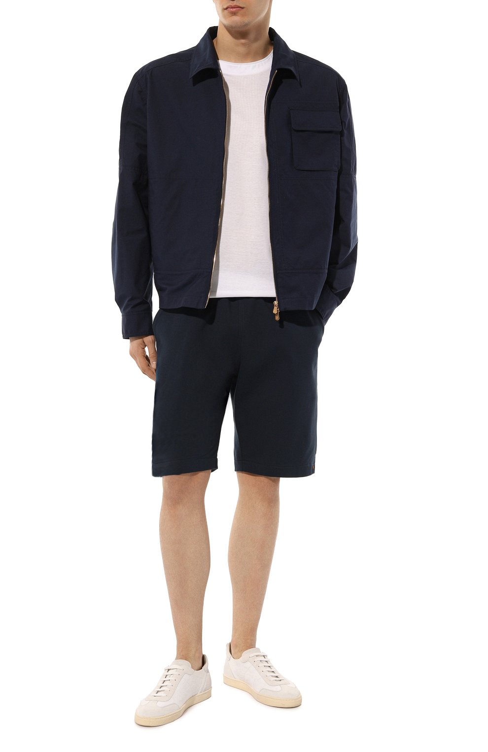 Хлопковые шорты KITON, арт. UPSH0RTH08052, фото 2