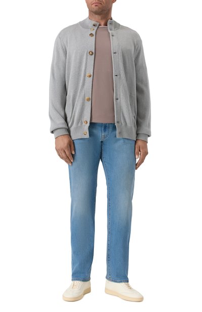 Хлопковая футболка BRUNELLO CUCINELLI, арт. M0B137427W, фото 2