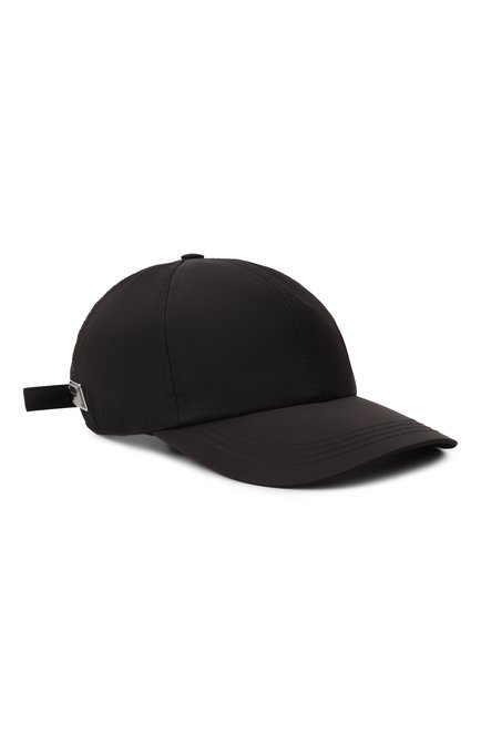 Мужская бейсболка DOLCE & GABBANA черного цвета, арт. GH590A/FUS22 | Фото 1 (Материал: Синтетический материал, Текстиль; Материал сплава: Проставлено; Нос: Не проставлено)