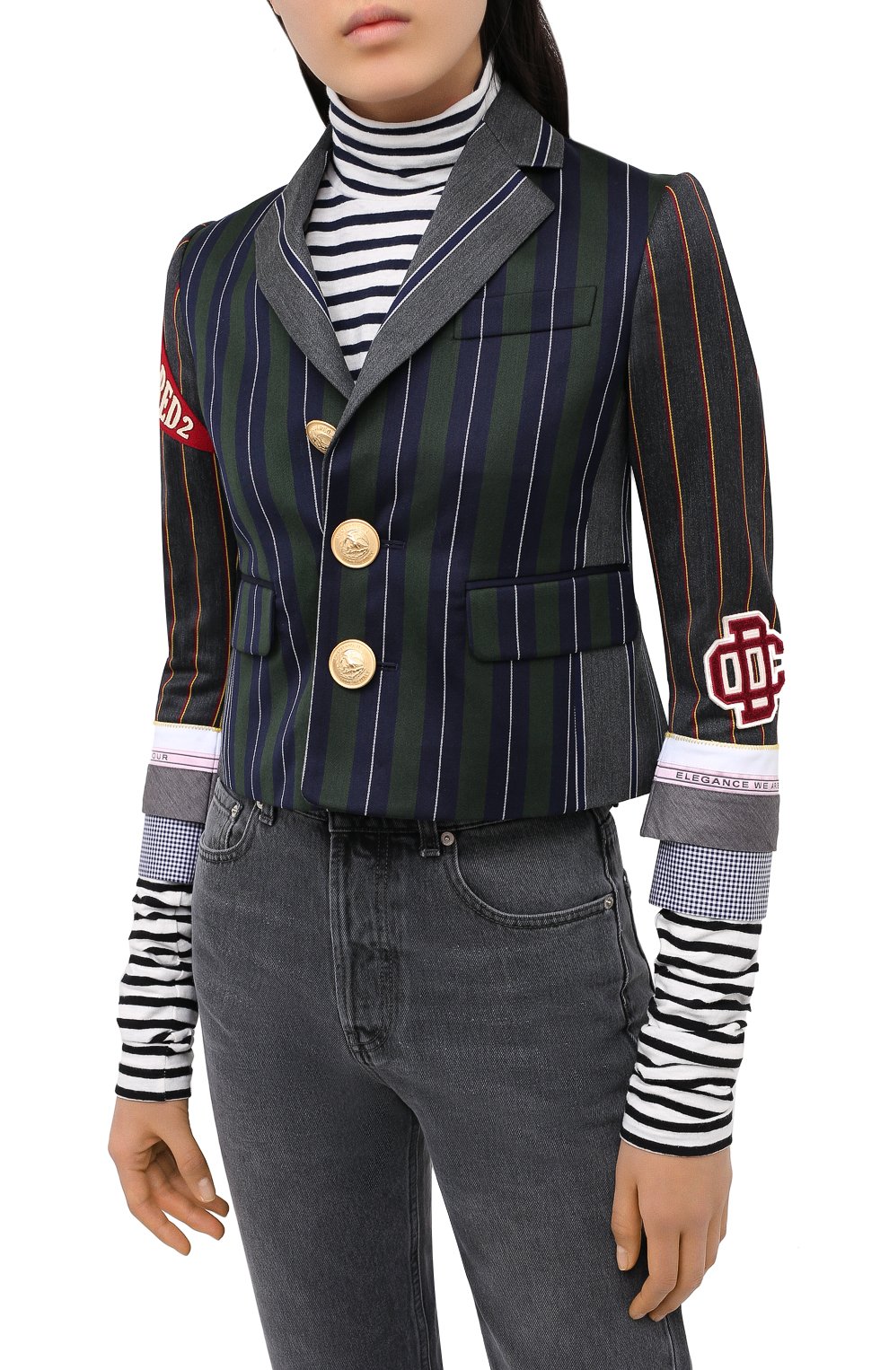 Жакет из шерсти и хлопка DSQUARED2, арт. S75BN0754/S52988, фото 3