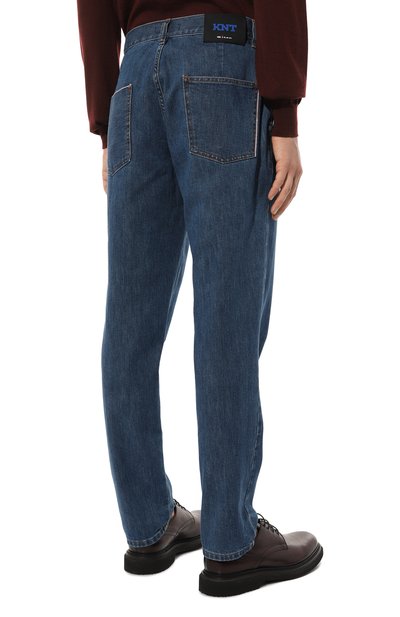 Джинсы KITON темно-синего цвета по цене 79950 руб., арт. UPKN026XC1000, фото 4 Джинсы KITON, арт. UPKN026XC1000, фото 4