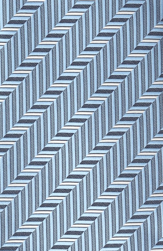 Шелковый галстук Brioni O62H00-PC440 Голубой  O62H00-PC440 Фото 4