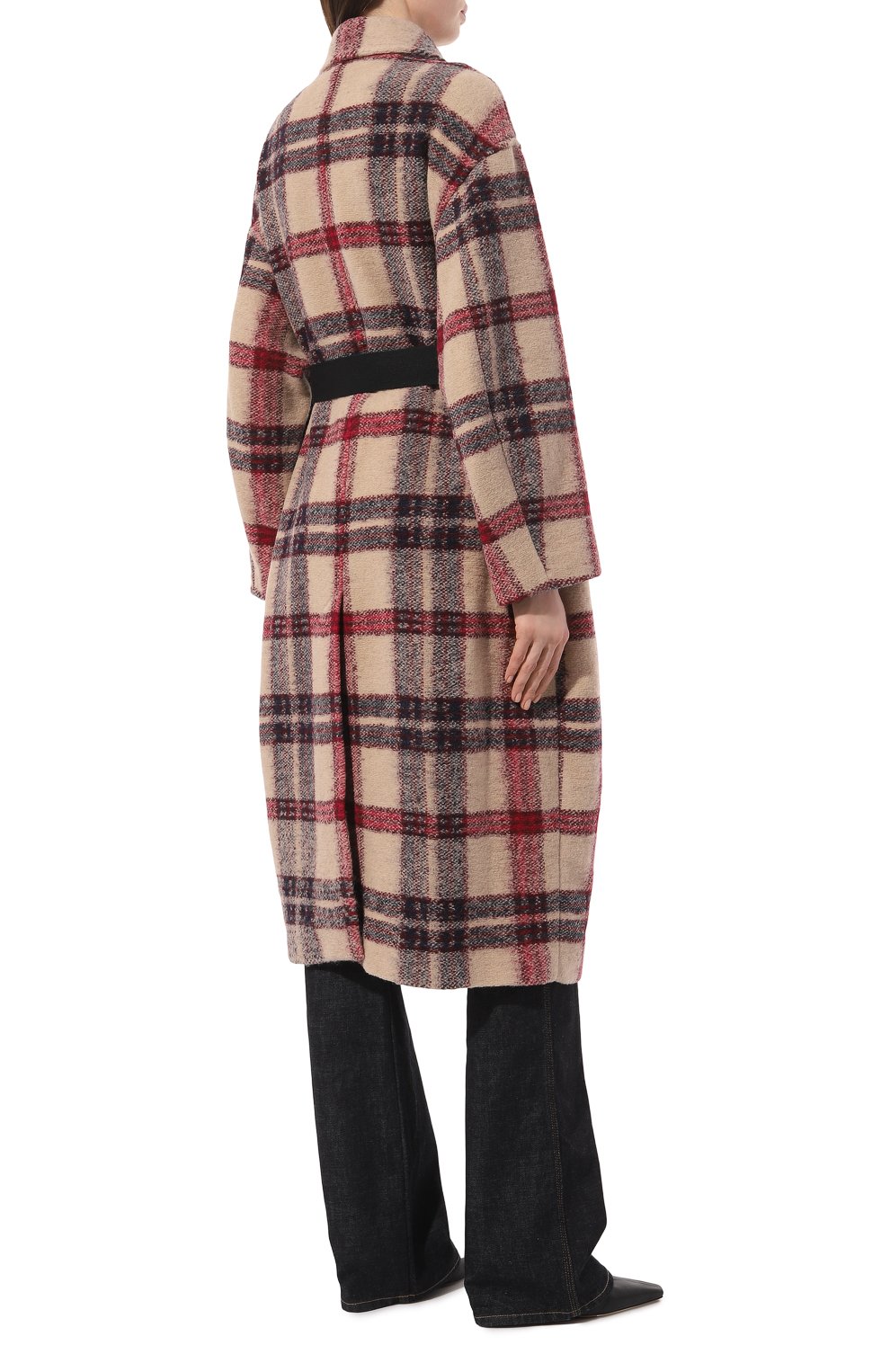 Пальто ISABEL MARANT ETOILE разноцветного цвета по цене 103000 руб., арт. 22AMA1221/22A012EBYE, фото 4 Пальто ISABEL MARANT ETOILE, арт. 22AMA1221/22A012EBYE, фото 4