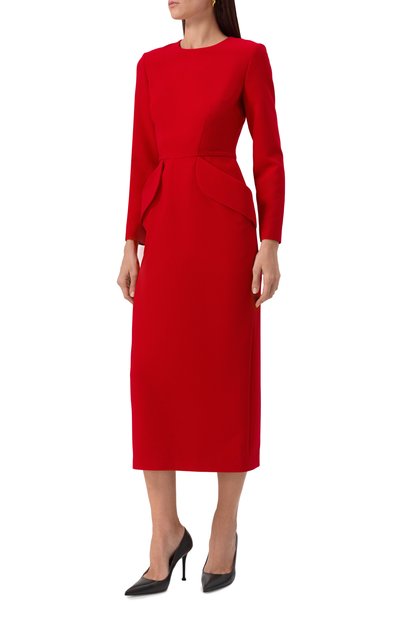 Платье LEFFERS красного цвета по цене 137000 руб., арт. 22\4.52.79.11.13, фото 3 Платье LEFFERS, арт. 22\4.52.79.11.13, фото 3