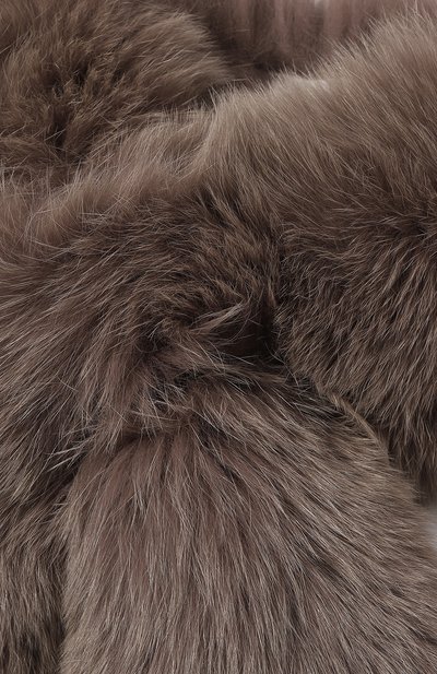 Меховой воротник из лисы MANZONI24, арт. 23MBCRAVATTA-SH, фото 3