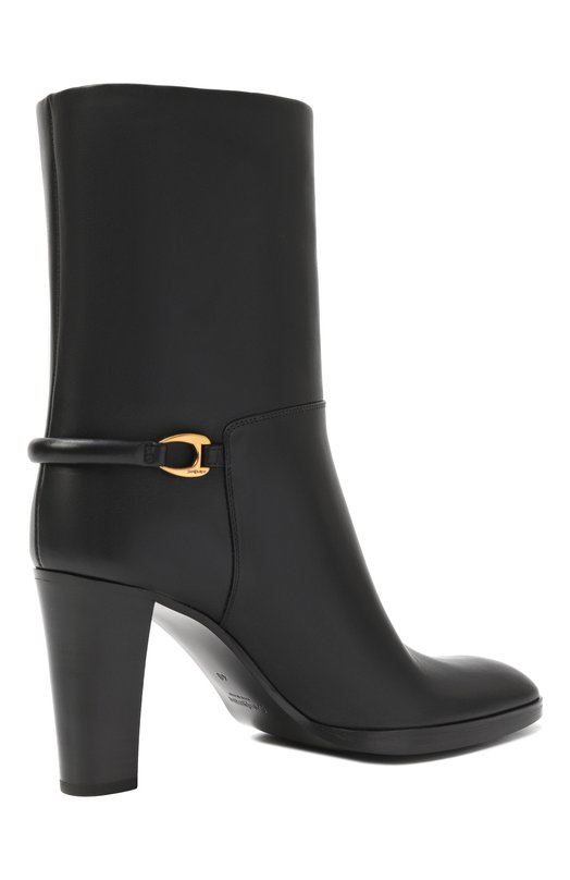 Кожаные ботильоны Sulpice 80 Saint Laurent 841573/28N00 Чёрный  841573/28N00 Фото 5