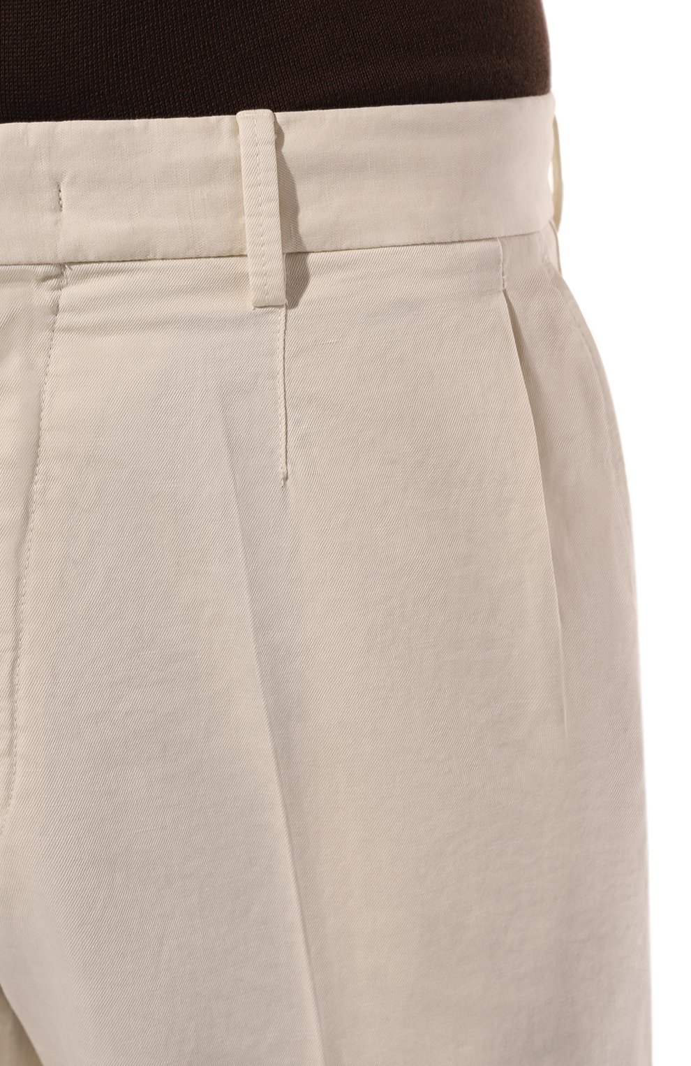 Шорты из хлопка и льна ZEGNA, арт. UDI37A7/TB05, фото 5