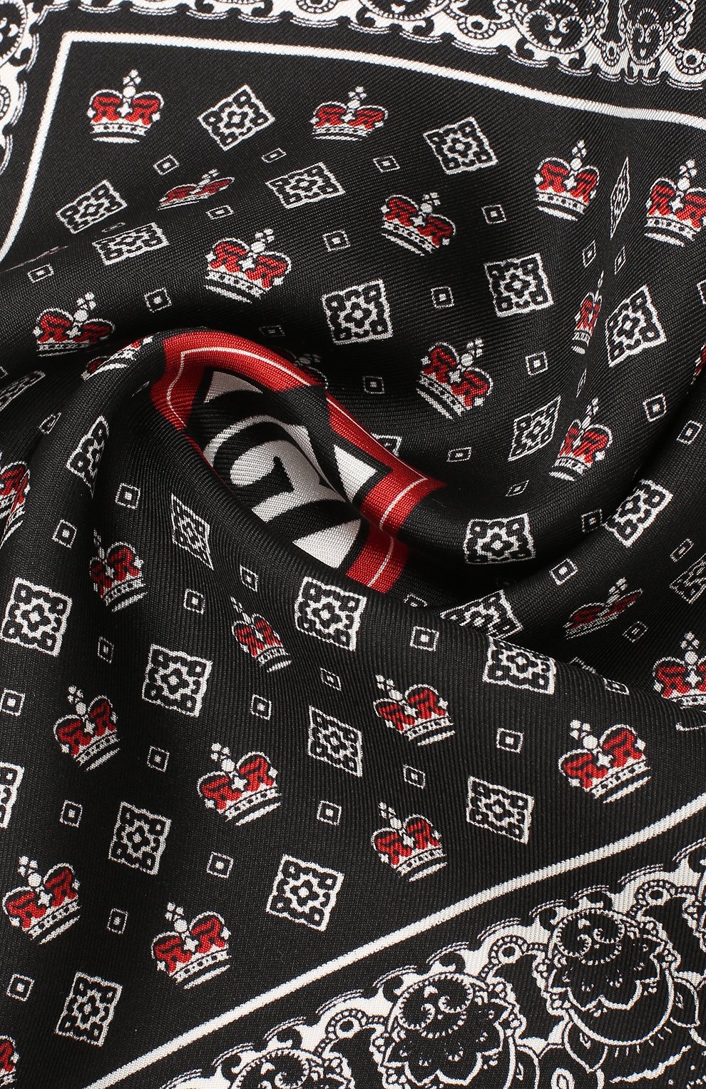Шелковый платок DOLCE & GABBANA, арт. GR412E/G0T17, фото 2