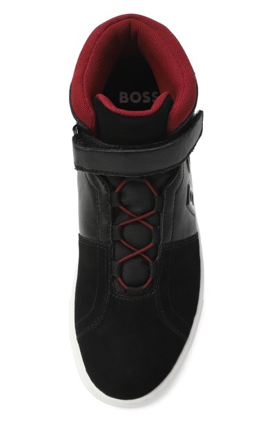 Кожаные кеды BOSS, арт. J51317/36-41, фото 4