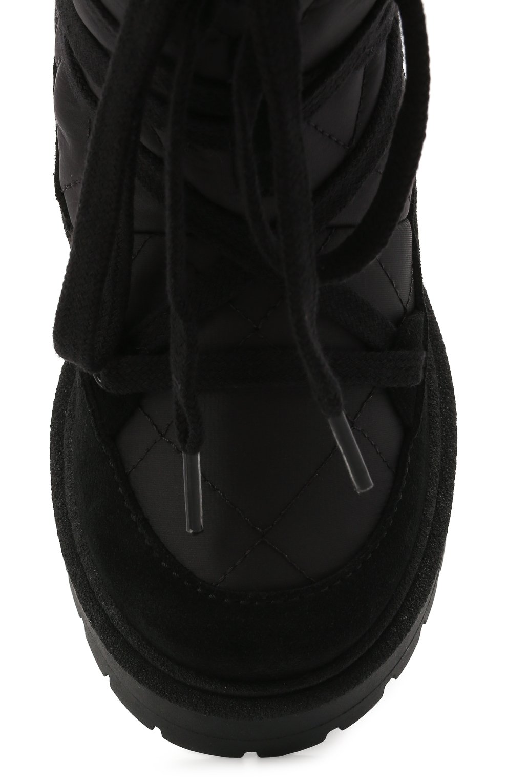 Утепленные сапоги IL GUFO черного цвета по цене 31600 руб., арт. G472/VEL0UR/23-26, фото 4 Утепленные сапоги IL GUFO, арт. G472/VEL0UR/23-26, фото 4