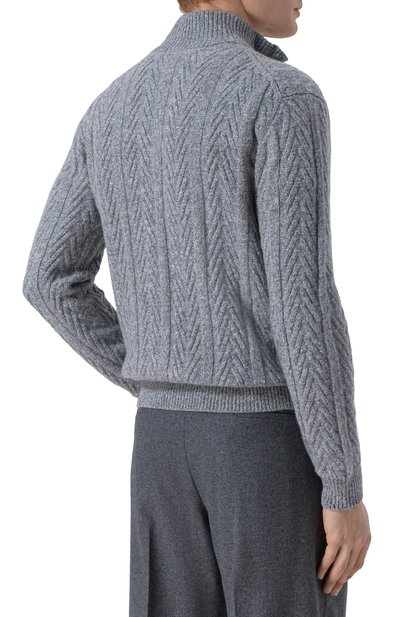 Свитер из шерсти и кашемира ANDREA CAMPAGNA, арт. WU26N0460-07/FN026M, фото 4