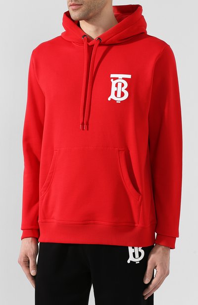Хлопковое худи BURBERRY, арт. 8025506, фото 3