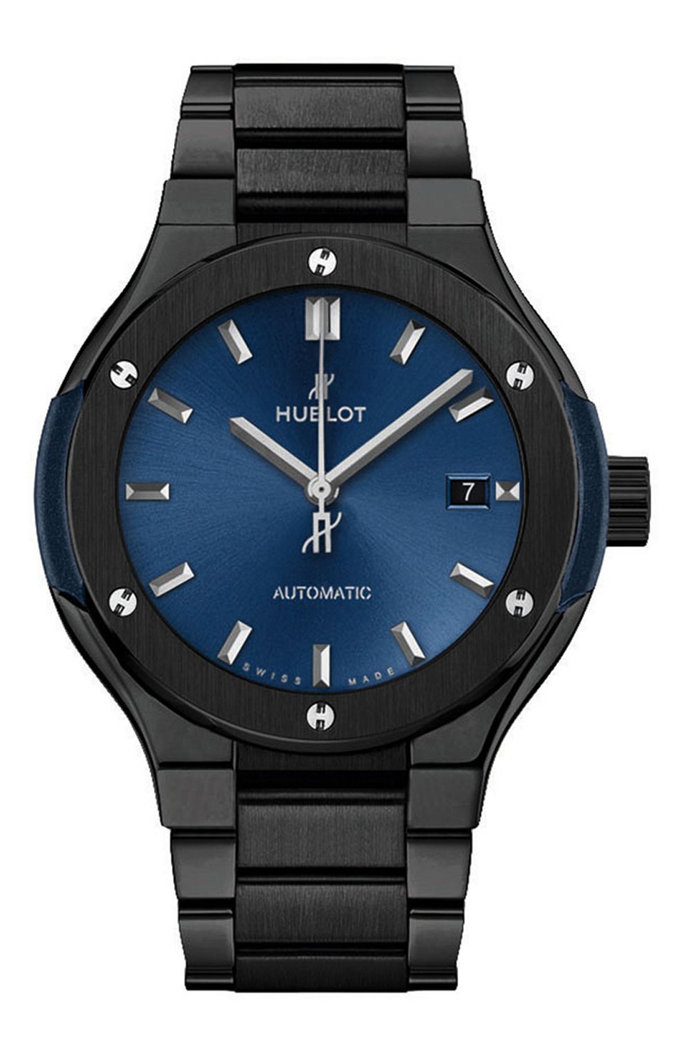Часы classic fusion ceramic blue bracelet HUBLOT, арт. 585.CM.7170.CM, фото 1