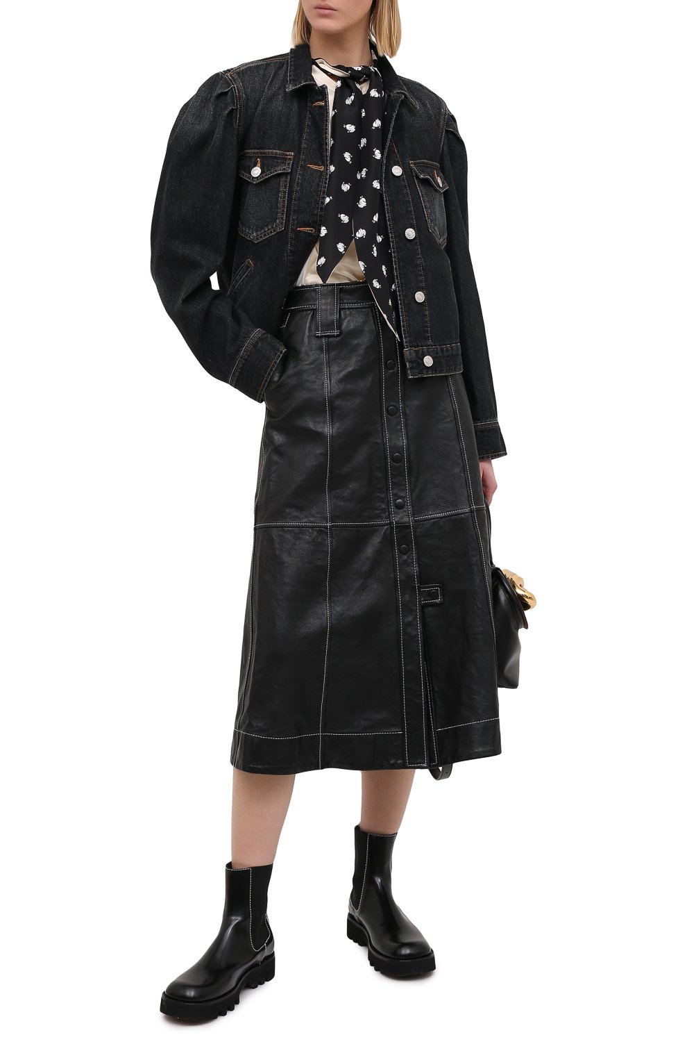 Кожаные ботинки JW ANDERSON, арт. AN35217A/12160, фото 2