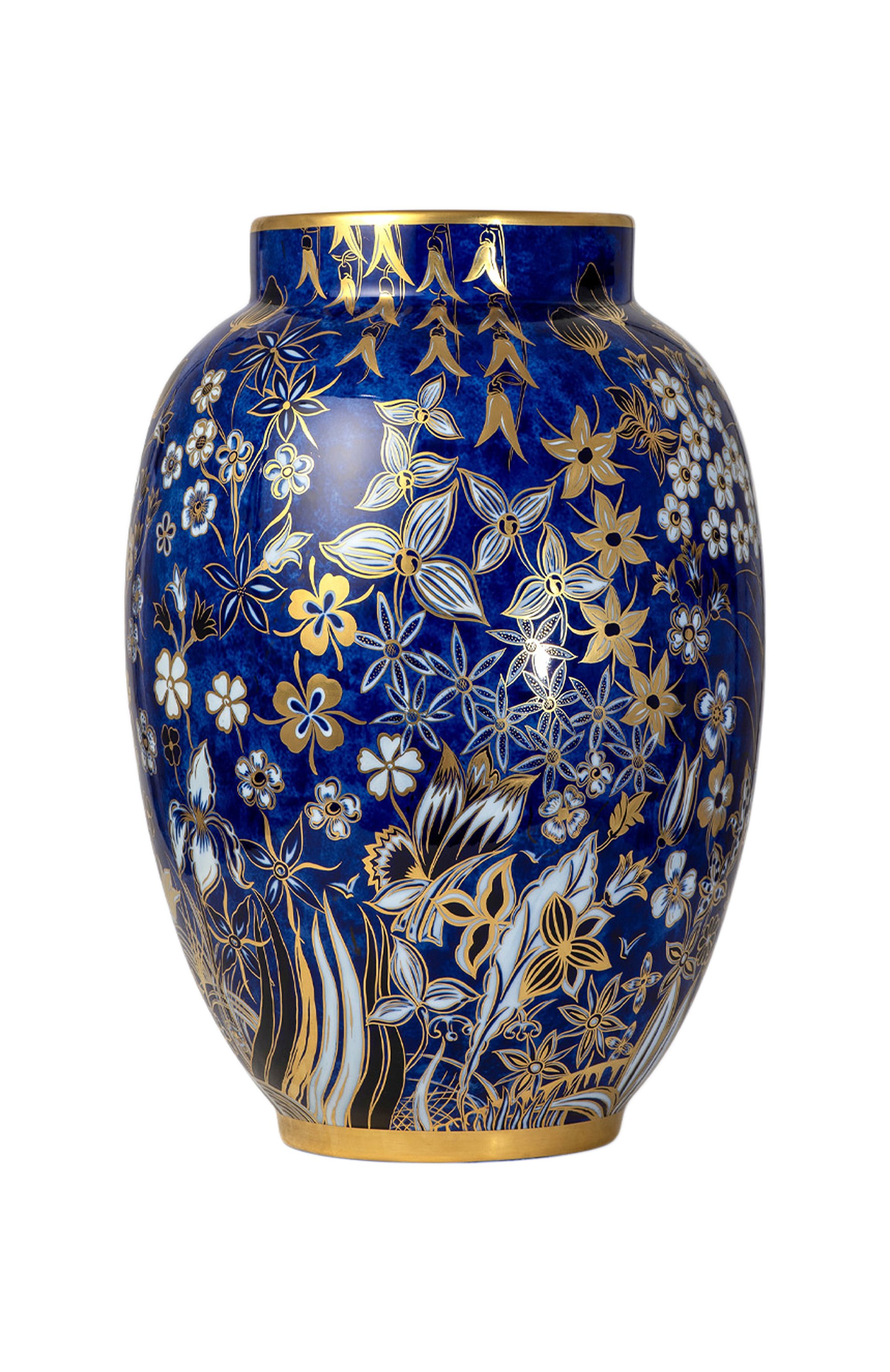 Ваза annabelle BERNARDAUD синего цвета по цене 2655000 руб., арт. 2575/24551, фото 1 Ваза annabelle BERNARDAUD, арт. 2575/24551, фото 1