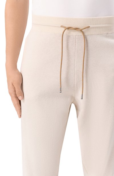 Джоггеры из хлопка и шерсти BOSS, арт. 50543154, фото 5