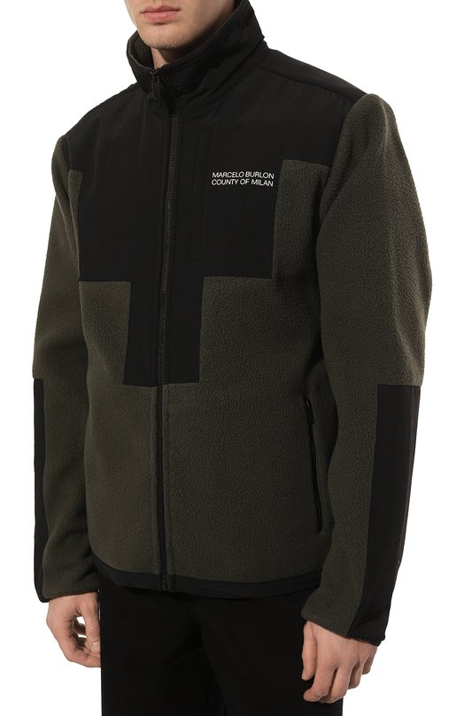 Куртка Marcelo Burlon Хаки, фото 3