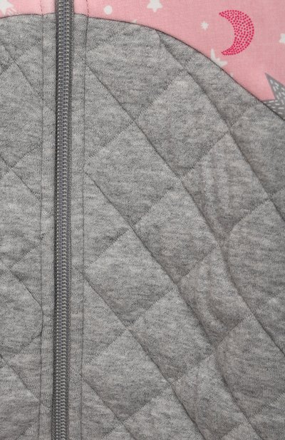 Хлопковый комбинезон LOVE TO DREAM розового цвета по цене 3290 руб., арт. L40 07 190 PNK 3Y, фото 3 Хлопковый комбинезон LOVE TO DREAM, арт. L40 07 190 PNK 3Y, фото 3