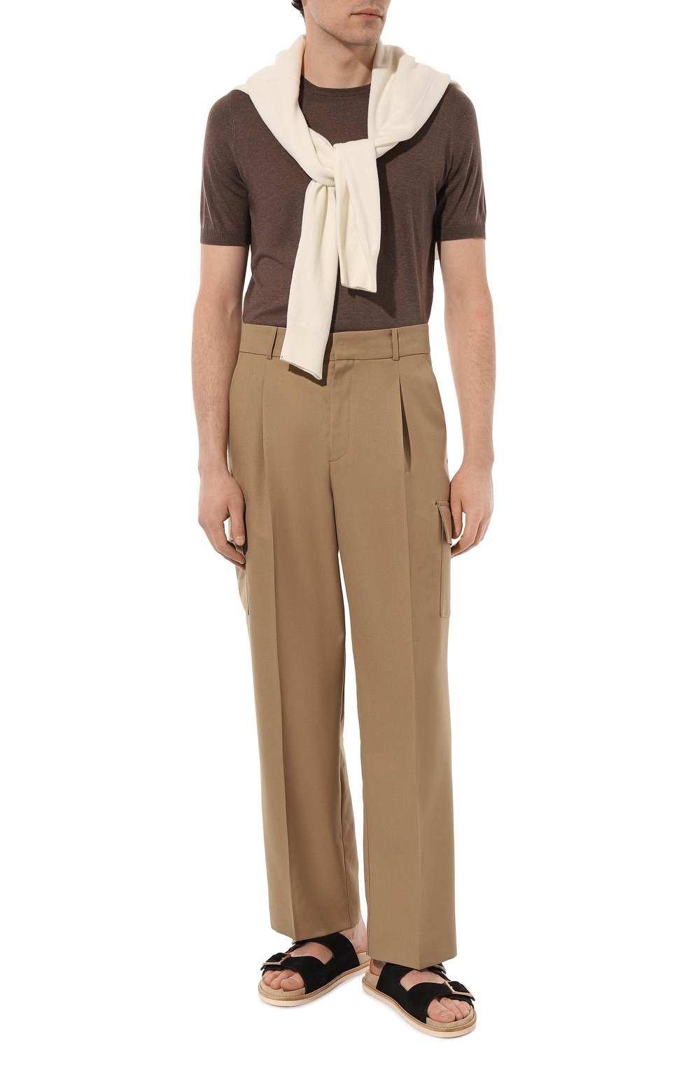 Замшевые шлепанцы urban BRUNELLO CUCINELLI, арт. MZUSILY235, фото 2