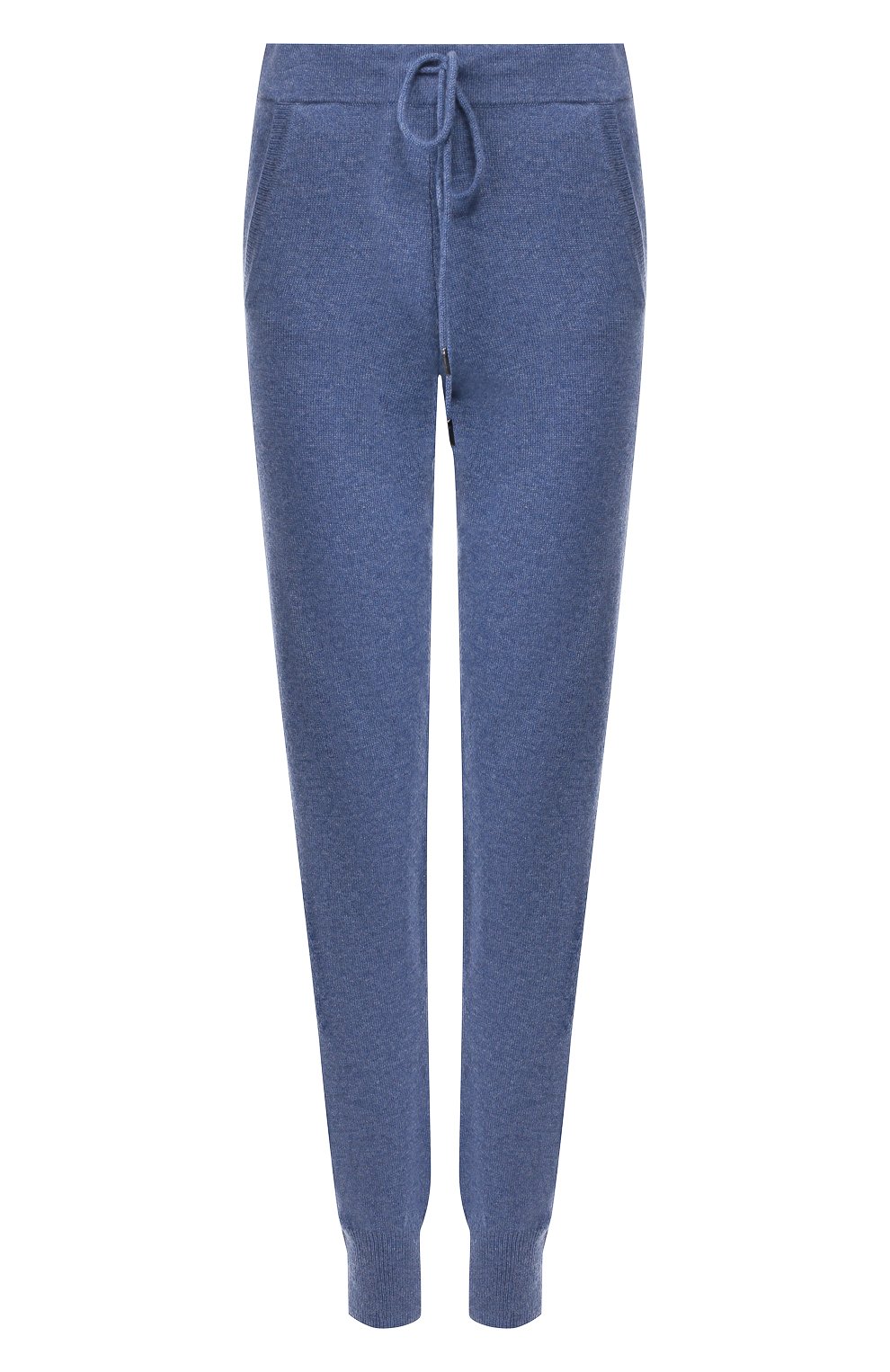 Кашемировые джоггеры NOT SHY синего цвета по цене 18500 руб., арт. 3501008C, фото 1 Кашемировые джоггеры NOT SHY, арт. 3501008C, фото 1