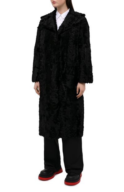 Шуба из овчины VALENTINO, арт. UF3FA420CAF, фото 3