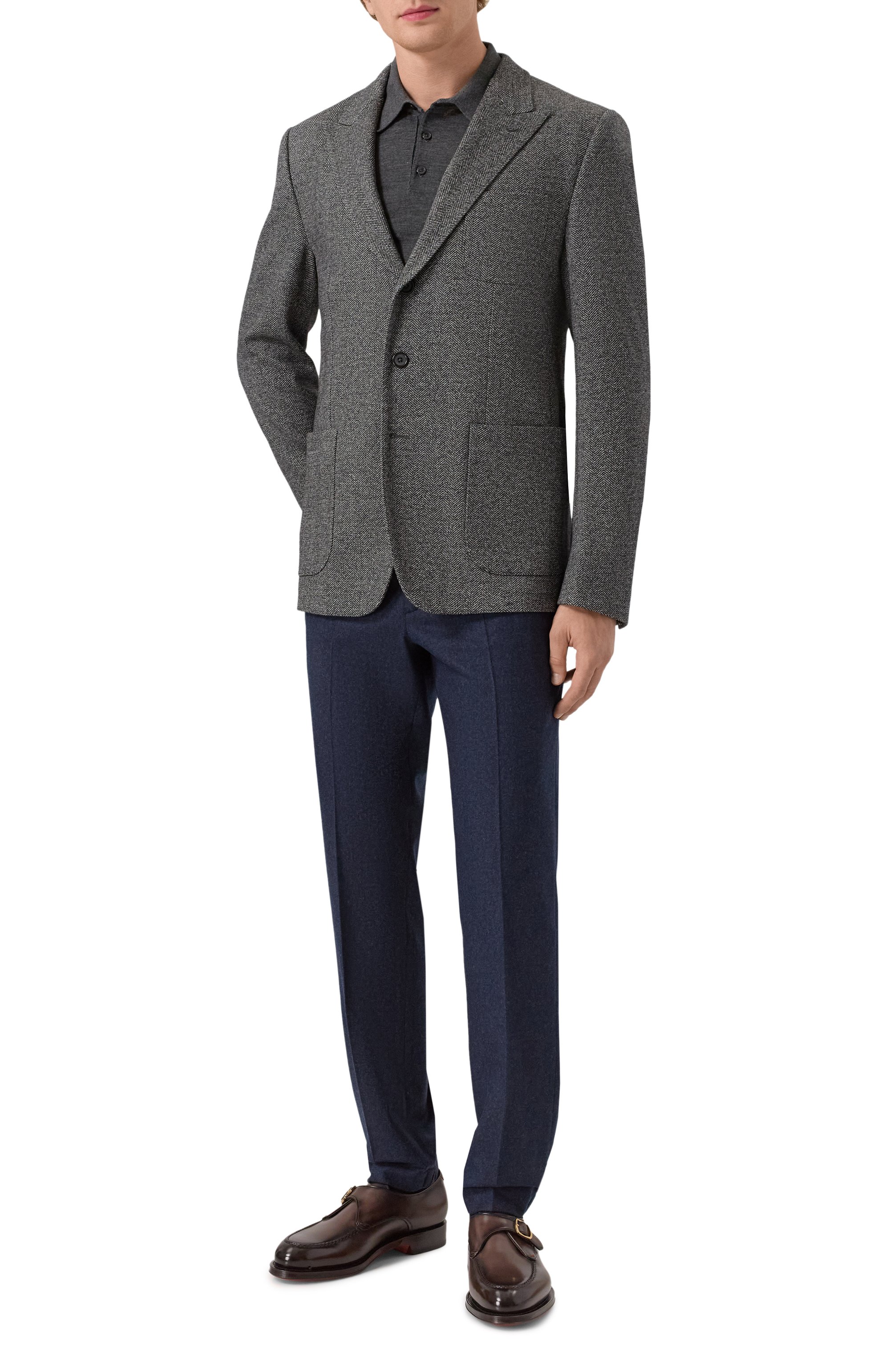 Шерстяное поло DOLCE & GABBANA, арт. GXZ25T/JCVZS, фото 2