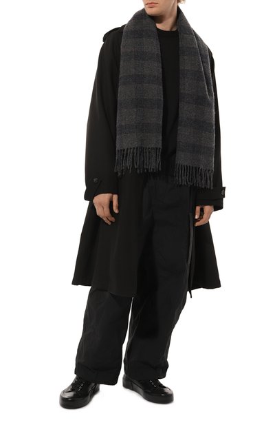 Шарф из шерсти и кашемира BRUNELLO CUCINELLI, арт. MSC677AG, фото 3