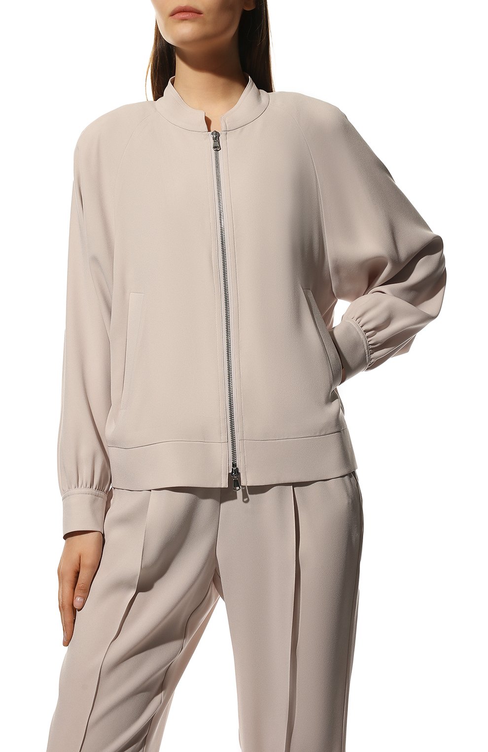 Бомбер WINDSOR бежевого цвета по цене 58100 руб., арт. 52 DS750H 10004367, фото 3 Бомбер WINDSOR, арт. 52 DS750H 10004367, фото 3