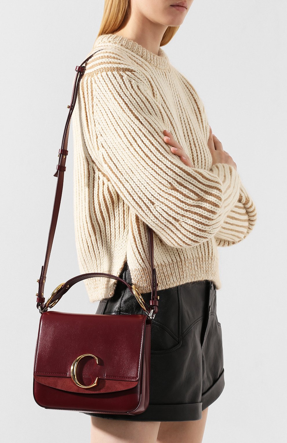 Сумка chloé с small  CHLOÉ, арт. CHC19WS199A37, фото 5