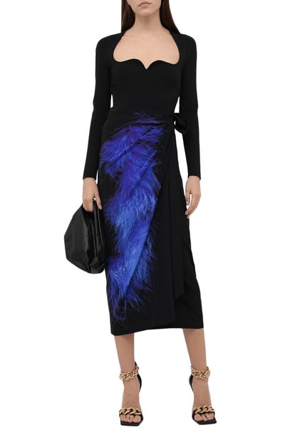 Шелковая юбка DRIES VAN NOTEN, арт. 212-010817-3142, фото 2