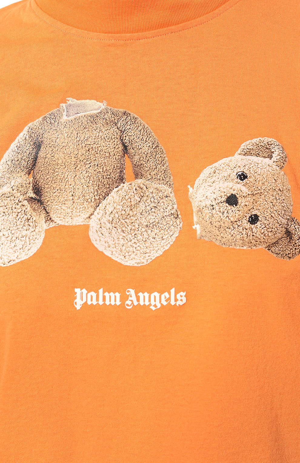 Хлопковая футболка PALM ANGELS, арт. PWAA020C99JER0112260, фото 5