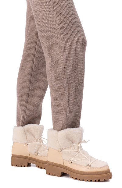 Комбинированные ботинки YVES SALOMON, арт. 24WAC516XXMERX, фото 3