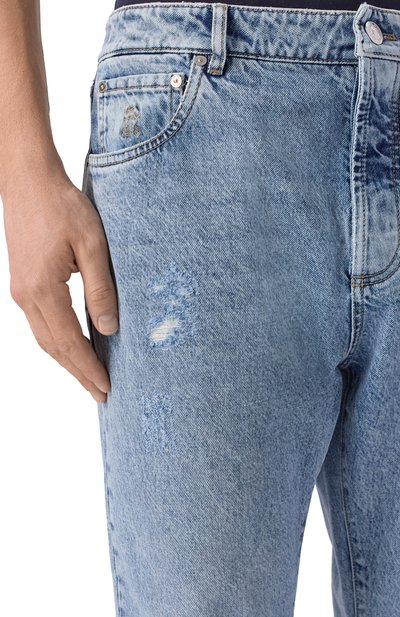 Джинсы leisure fit BRUNELLO CUCINELLI, арт. M241PX2340, фото 5