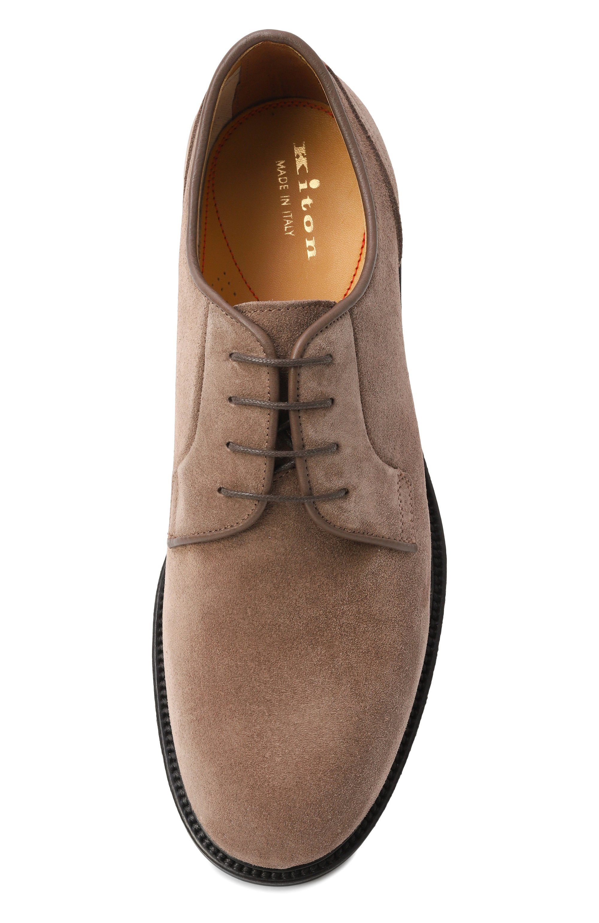 Замшевые дерби KITON, арт. USSA262N0010803, фото 6