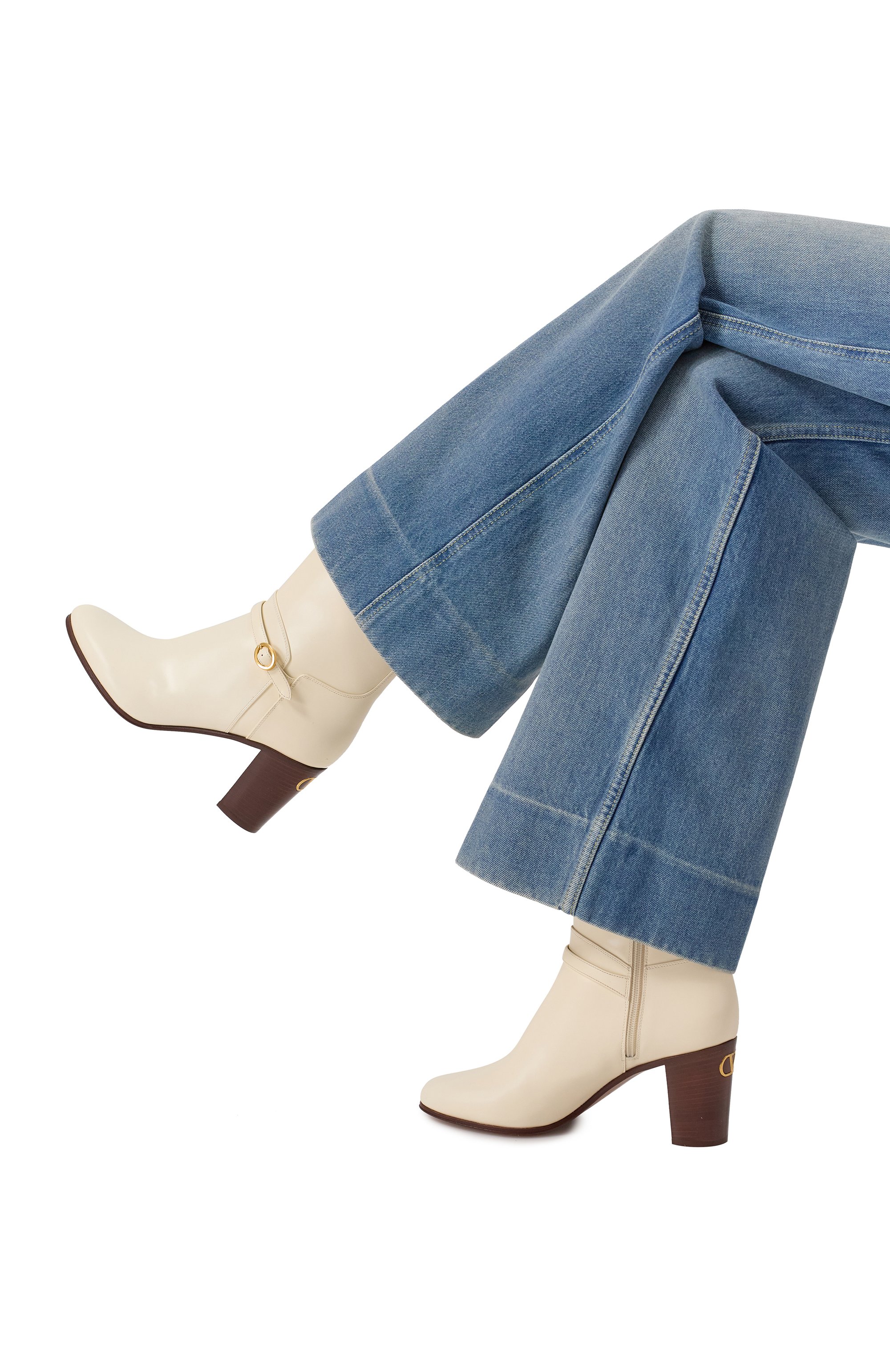 Кожаные ботильоны pattie 75 VALENTINO, арт. 7W2S0MT7/ZJM, фото 2