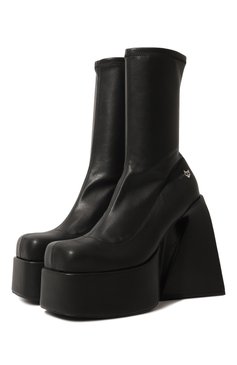 Ботильоны jade NAKED WOLFE, арт. JADE/VEGAN STRETCH, фото 1