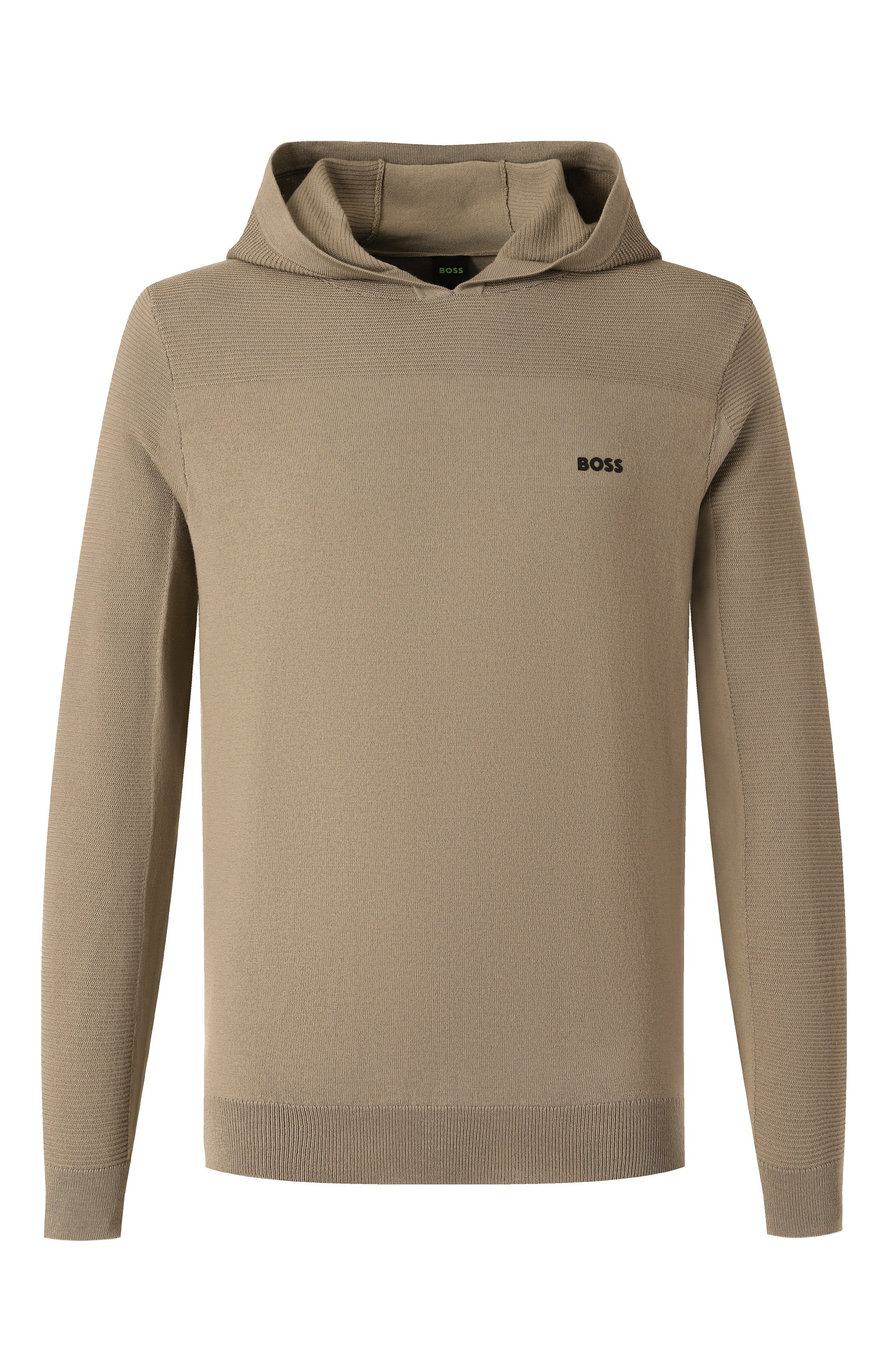 Худи BOSS GREEN бежевого цвета по цене 26950 руб., арт. 50528865, фото 1 Худи BOSS GREEN, арт. 50528865, фото 1