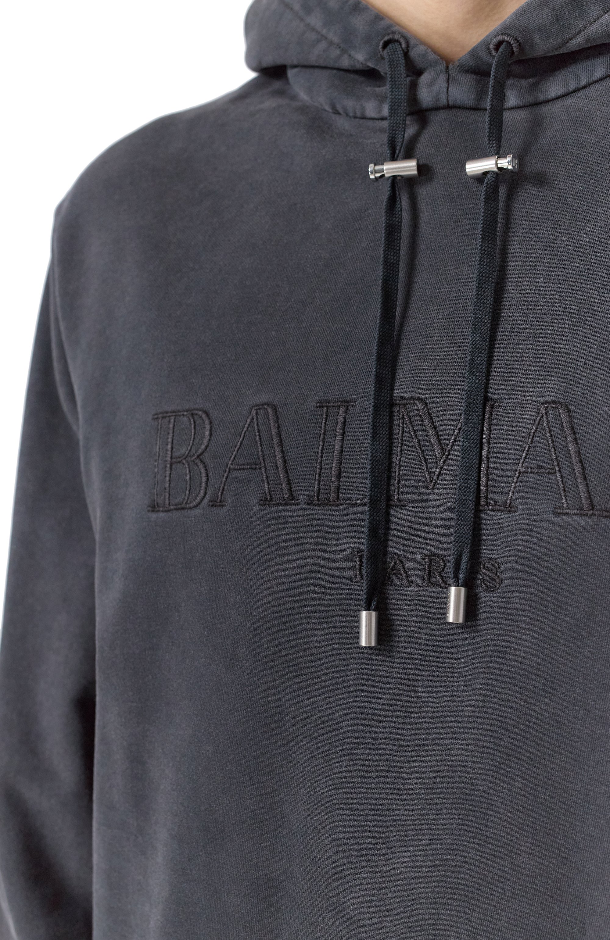 Хлопковое худи BALMAIN, арт. EH1JT047/BC72, фото 5