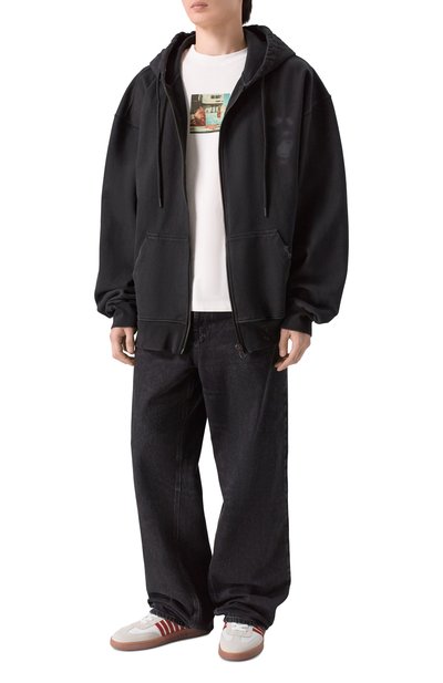 Мужские кожаные кеды boxer DSQUARED2, арт. SNM0475/18907438