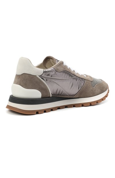 Замшевые кроссовки BRUNELLO CUCINELLI, арт. MZSFG1851, фото 4