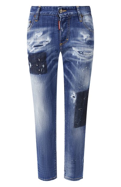Женские джинсы с потертостями DSQUARED2, арт. S72LB0197/S30342